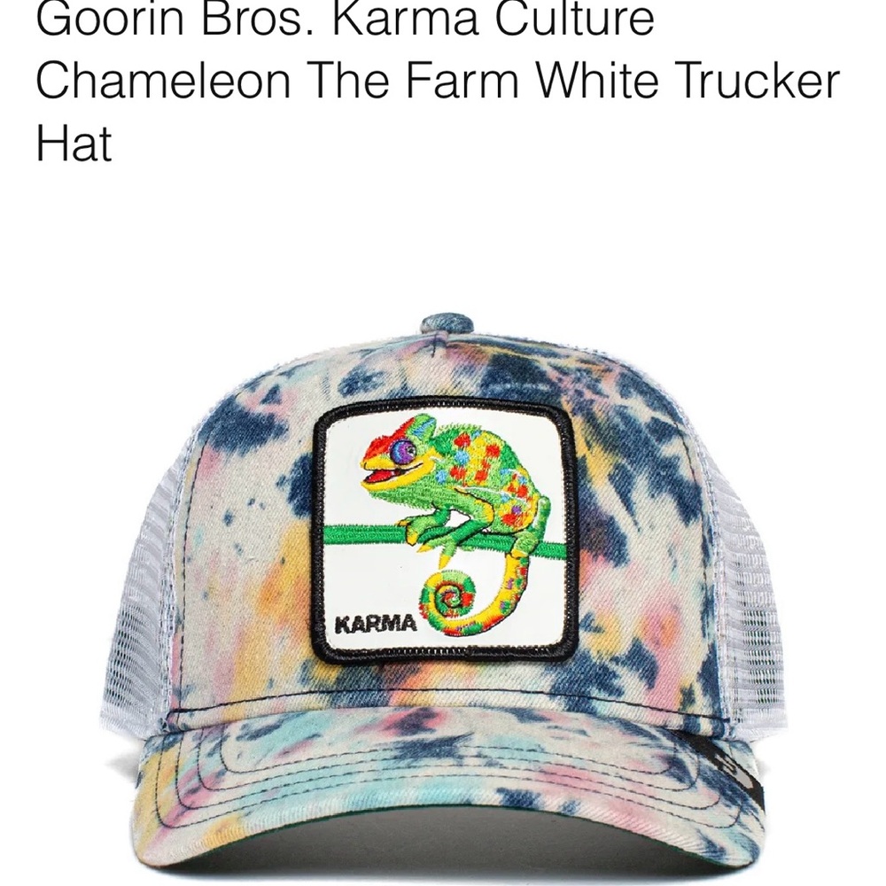 💎RARE Goorin Bros. Multicolor Karma Culture Trucker Hat